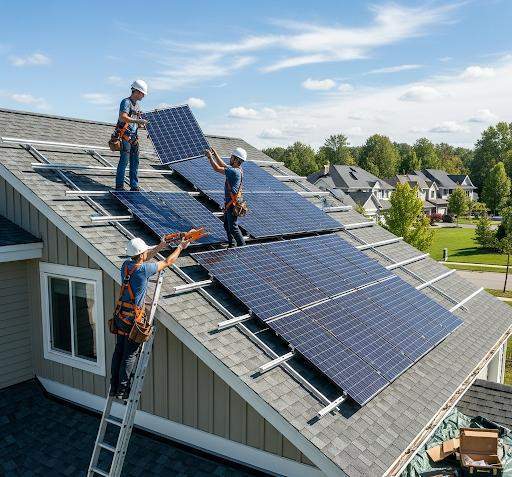 installation panneaux solaires